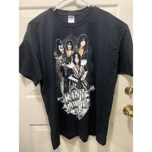 KISS Alive 35 Living Legends 2009 Graphic T-Shirt Size 2XL